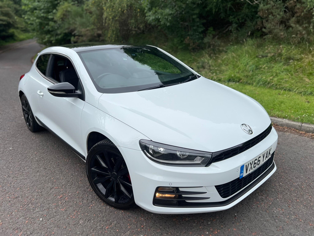 Volkswagen Scirocco 2.0 Tdi Bluemotion Tech Gt Black Edition Dsg Euro White #5