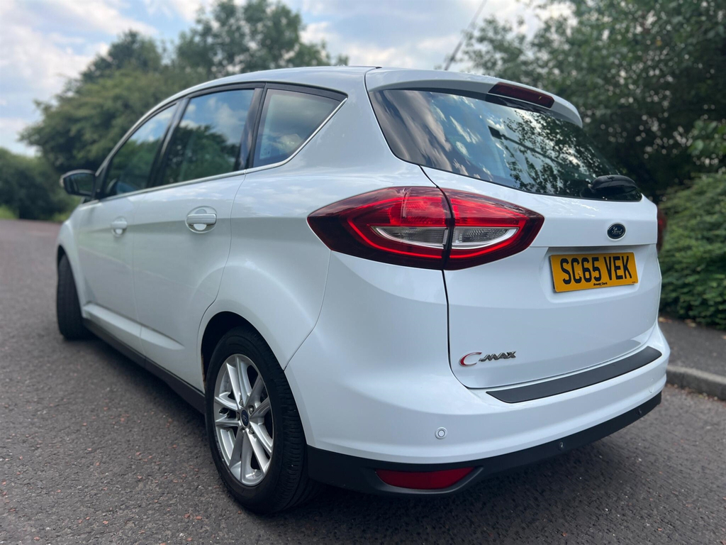 Ford C-Max 1.5 Tdci Zetec Euro 6 Ss SC65VEK White #4