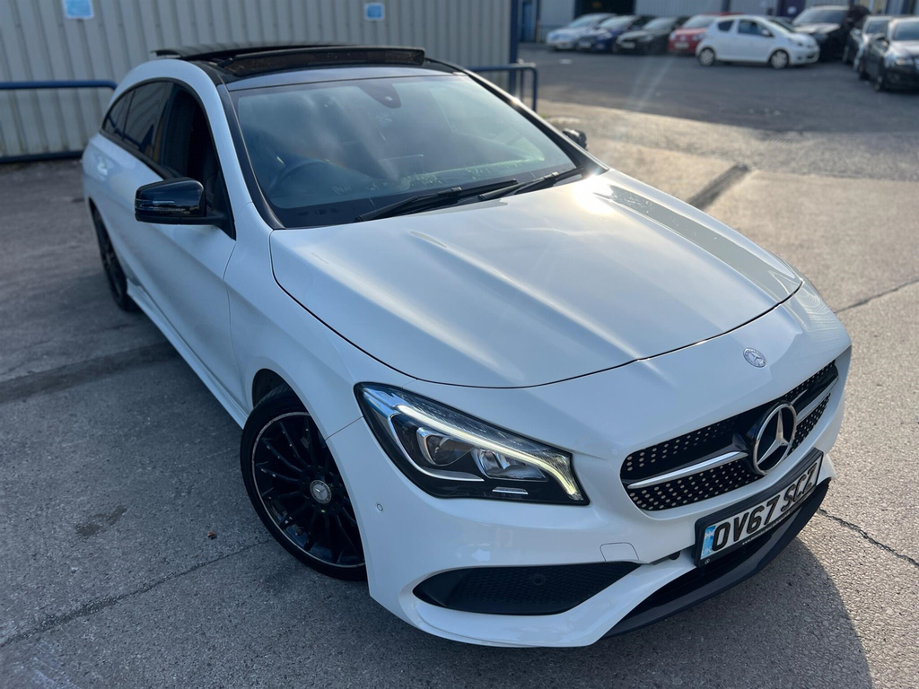 Mercedes-Benz CLA Class 2.1 D Amg Line Shooting Brake 7G-dct Euro 6 Ss White