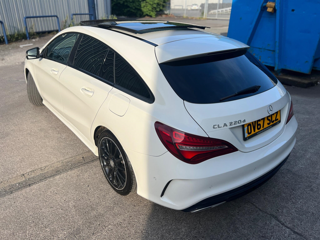 Mercedes-Benz CLA Class 2.1 D Amg Line Shooting Brake 7G-dct Euro 6 Ss White #4