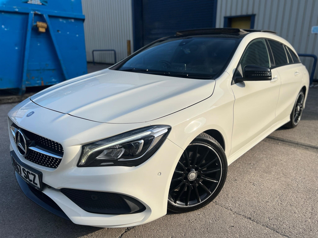 Mercedes-Benz CLA Class 2.1 D Amg Line Shooting Brake 7G-dct Euro 6 Ss White #3