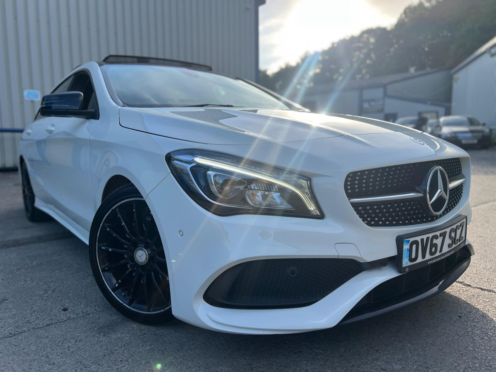 Mercedes-Benz CLA Class 2.1 D Amg Line Shooting Brake 7G-dct Euro 6 Ss White #5