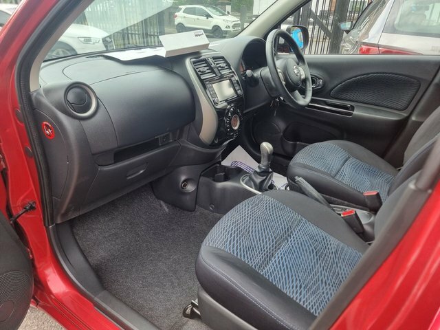 Nissan Micra 1.2 N-tec Euro 6 Red #21