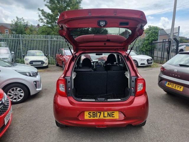 Nissan Micra 1.2 N-tec Euro 6 Red #17