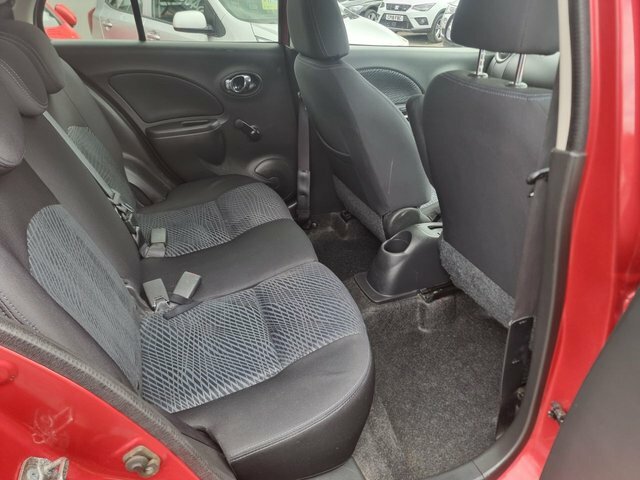 Nissan Micra 1.2 N-tec Euro 6 Red #15