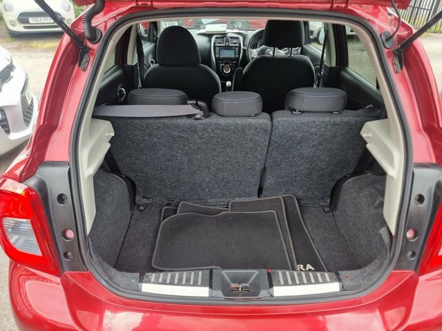 Nissan Micra 1.2 N-tec Euro 6 Red #18
