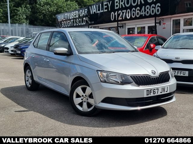 Skoda Fabia 1.0 Tsi Se Hatchback Euro 6 S S Silver