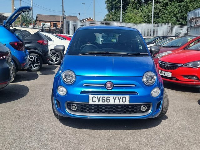 Fiat 500 1.2 S Hatchback Euro 6 S S 69 Blue #3
