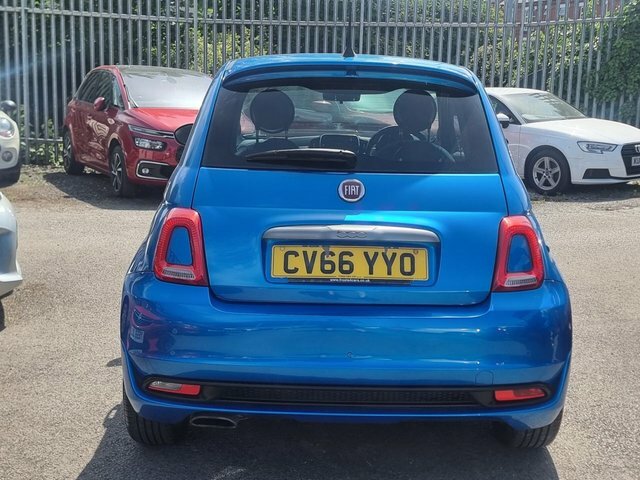 Fiat 500 1.2 S Hatchback Euro 6 S S 69 Blue #5
