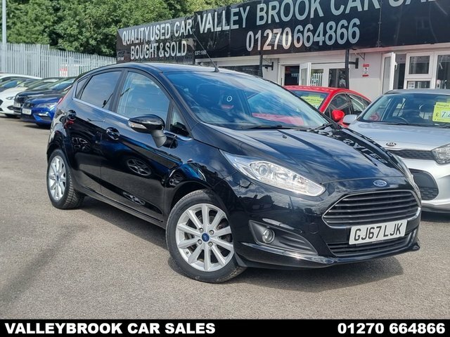 Ford Fiesta 1.0T Ecoboost Titanium Hatchback Black