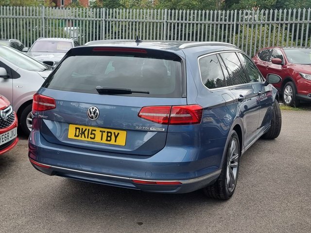 Volkswagen Passat 2.0 Tdi Bluemotion Tech Gt Estate Manua Blue #6