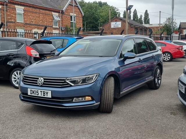 Volkswagen Passat 2.0 Tdi Bluemotion Tech Gt Estate Manua Blue #2