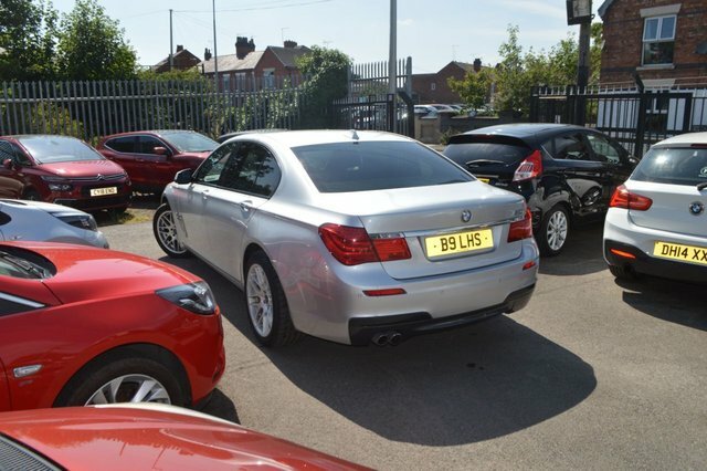 BMW 7 Series 3.0 730D M Sport Saloon Euro 5 24 Silver #4