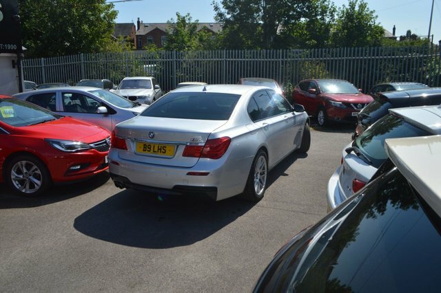 BMW 7 Series 3.0 730D M Sport Saloon Euro 5 24 Silver #5