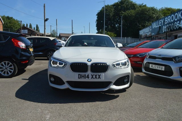 BMW 1 Series 1.5 118I M Sport Hatchback Euro White #2