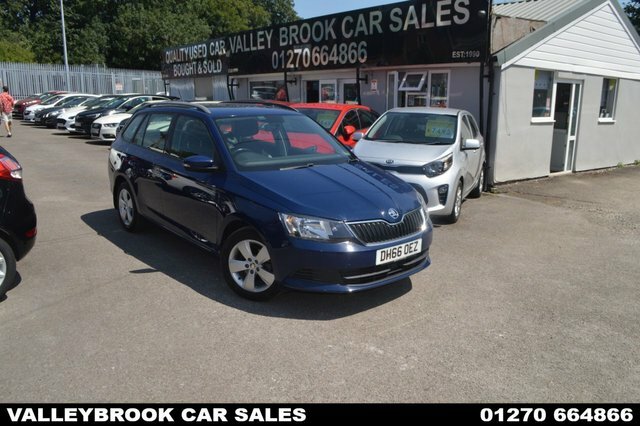 Skoda Fabia 1.2 Tsi Se Estate Euro 6 S S Blue