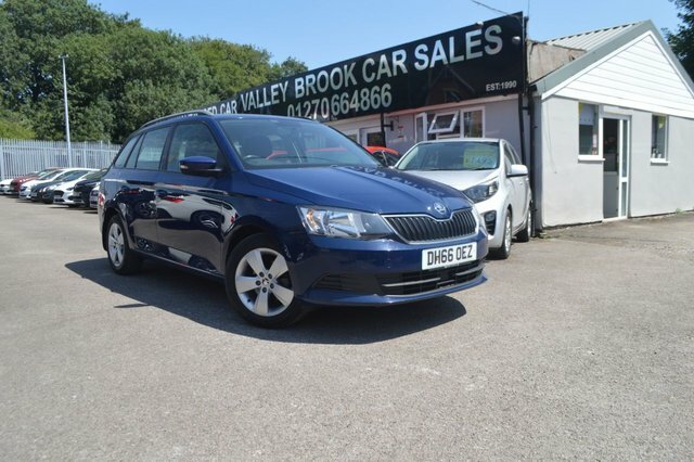Skoda Fabia 1.2 Tsi Se Estate Euro 6 S S Blue #2