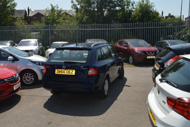 Skoda Fabia 1.2 Tsi Se Estate Euro 6 S S Blue #4