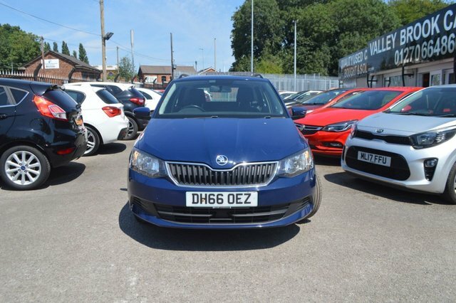 Skoda Fabia 1.2 Tsi Se Estate Euro 6 S S Blue #3