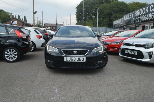 Seat Leon 1.6 Tdi Cr Se Hatchback Euro 5 Black #3