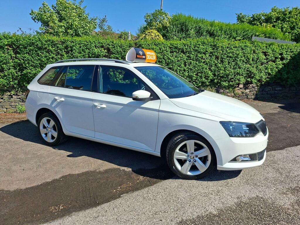 Skoda Fabia Estate 1.2 Tsi Se L Euro 6 Ss 201515 White