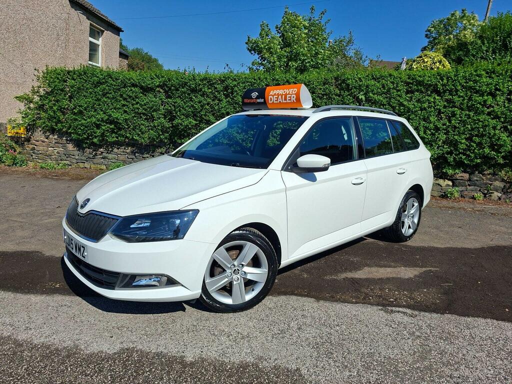 Skoda Fabia Estate 1.2 Tsi Se L Euro 6 Ss 201515 LD15WMZ White #6