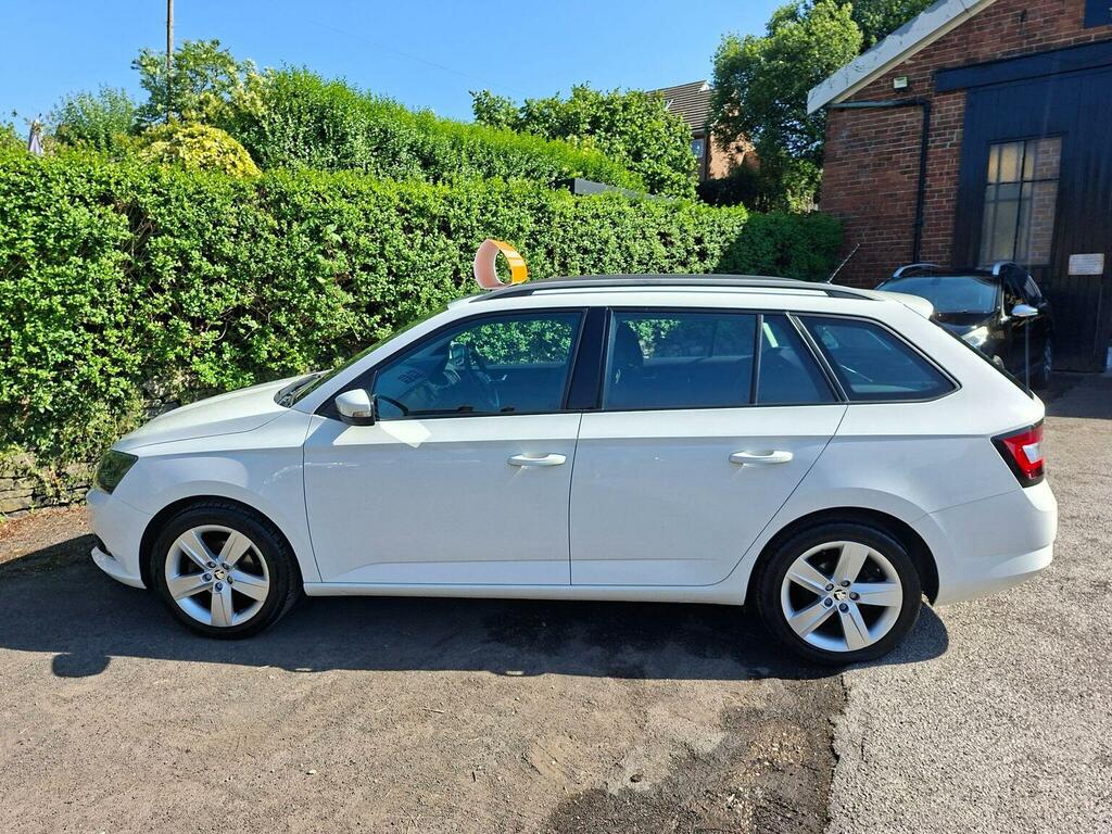 Skoda Fabia Estate 1.2 Tsi Se L Euro 6 Ss 201515 LD15WMZ White #4