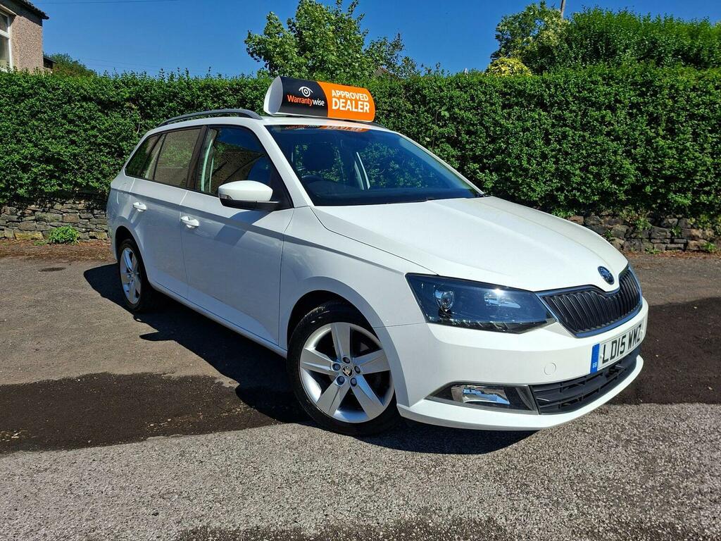 Skoda Fabia Estate 1.2 Tsi Se L Euro 6 Ss 201515 LD15WMZ White #5