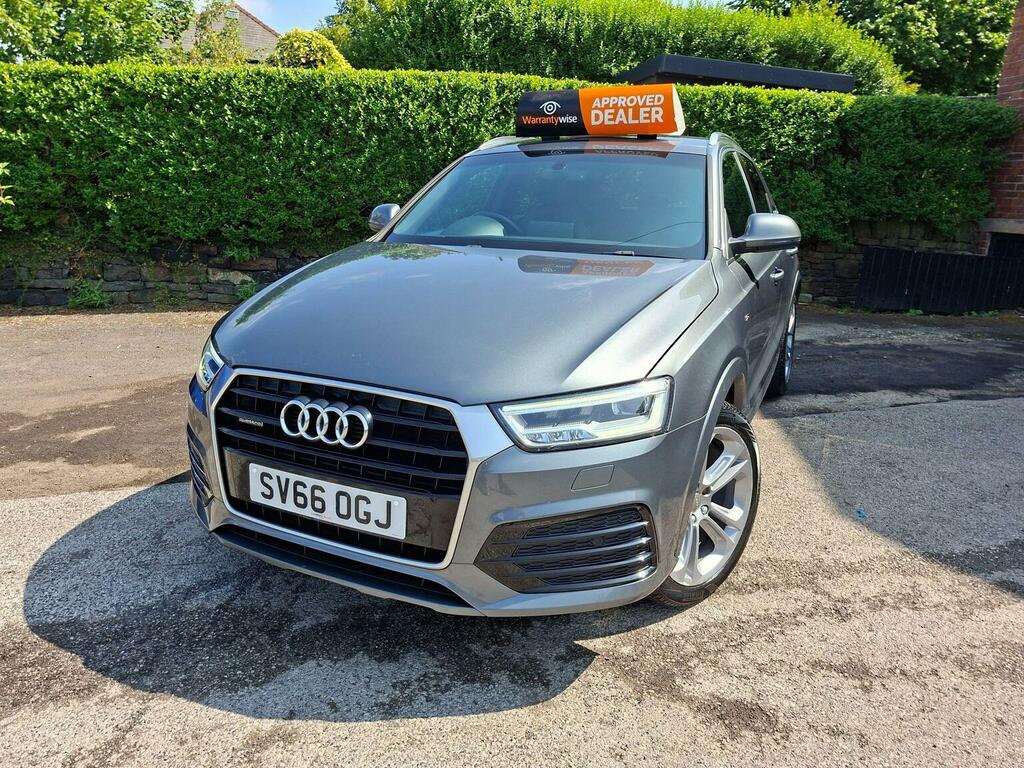 Audi Q3 Suv 2.0 Tdi S Line Plus Quattro Euro 6 Ss SV66OGJ Grey #6