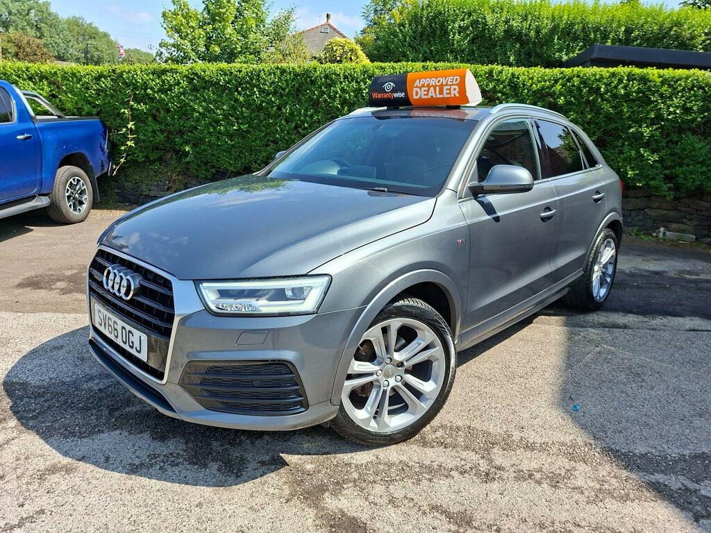 Audi Q3 Suv 2.0 Tdi S Line Plus Quattro Euro 6 Ss SV66OGJ Grey #2