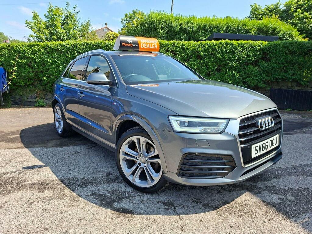 Audi Q3 Suv 2.0 Tdi S Line Plus Quattro Euro 6 Ss SV66OGJ Grey #5