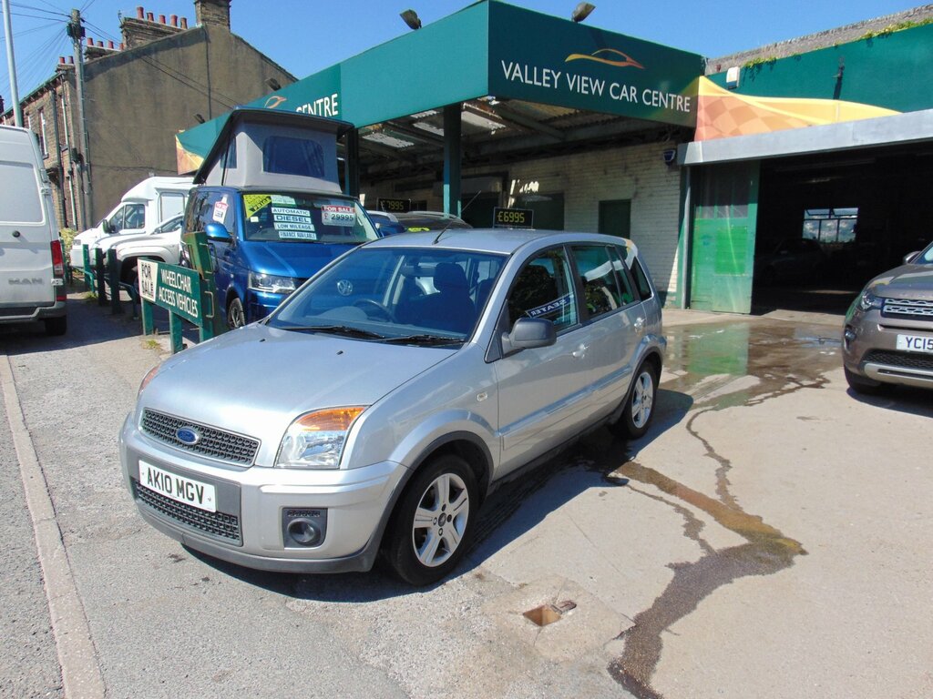 Ford Fusion 1.6 Zetec Hatchback 179 Gkm Silver #2