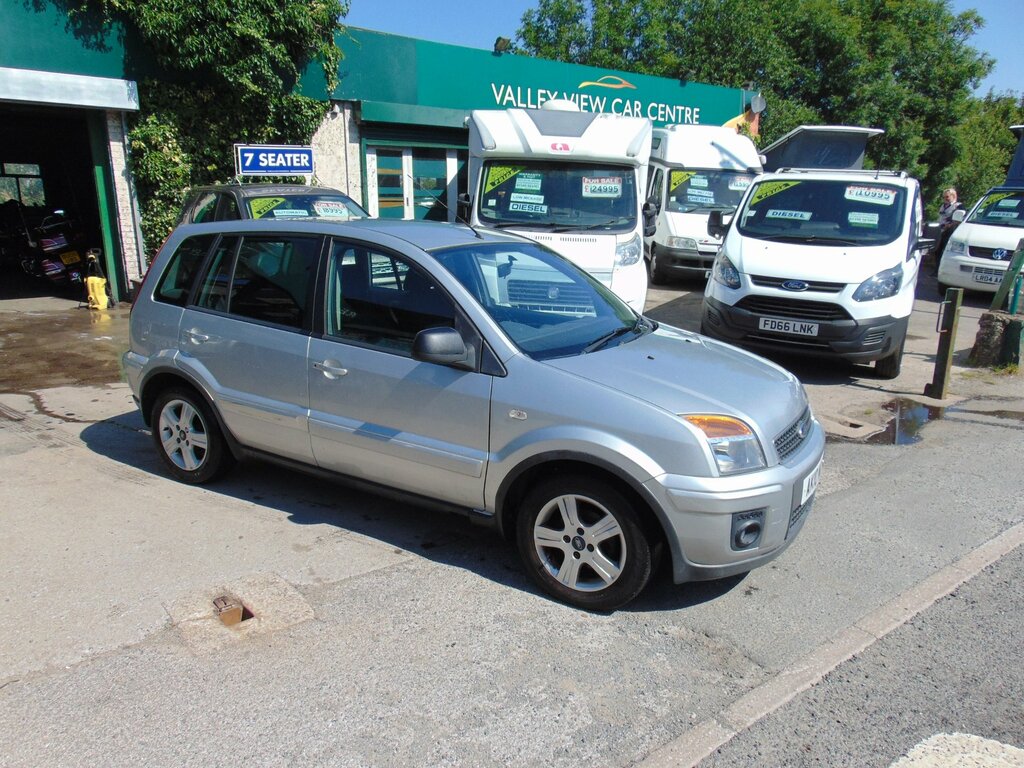 Ford Fusion 1.6 Zetec Hatchback 179 Gkm Silver