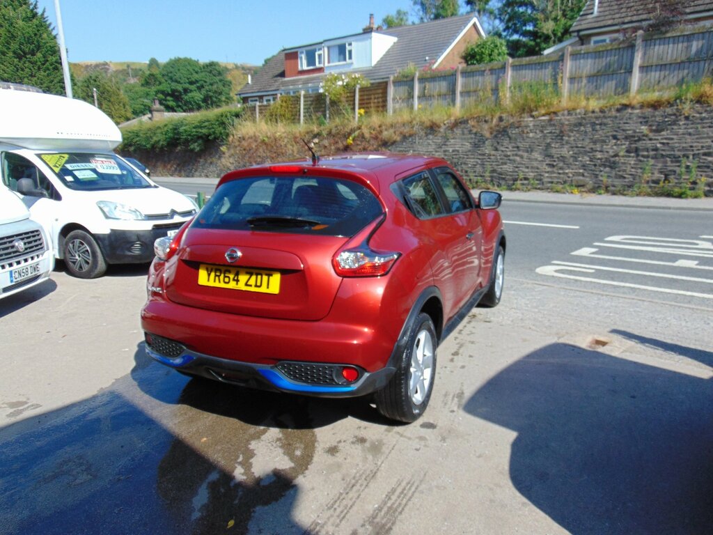Nissan Juke 1.6 Visia Suv Euro 5 94 Ps Red #4