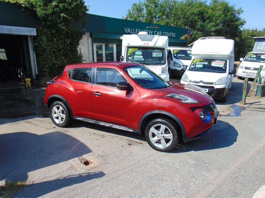 Nissan Juke 1.6 Visia Suv Euro 5 94 Ps Red