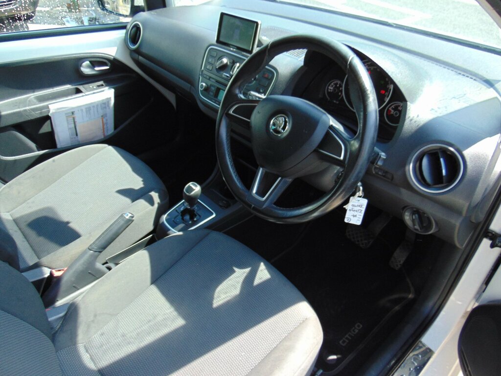 Skoda Citigo 1.0 Mpi Elegance Hatchback Asg Euro 5 White #5