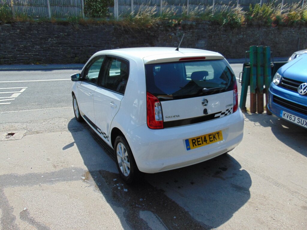 Skoda Citigo 1.0 Mpi Elegance Hatchback Asg Euro 5 White #3