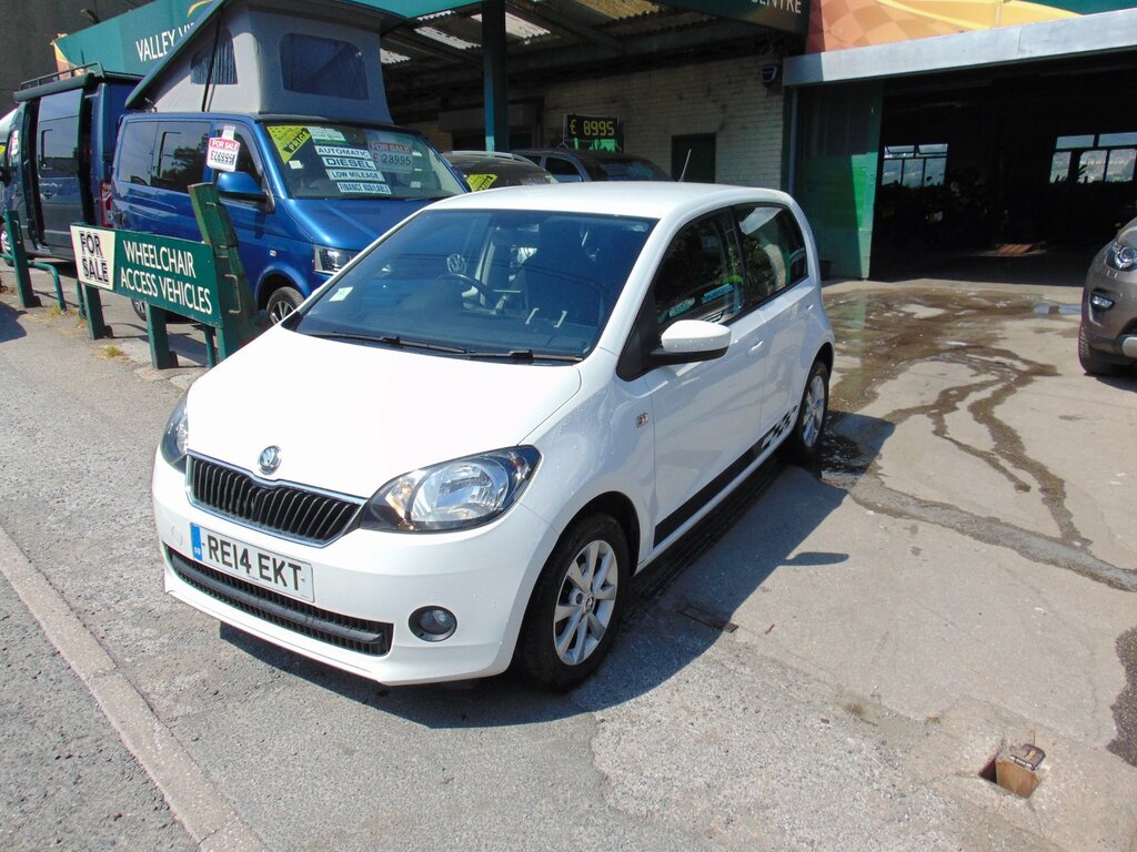 Skoda Citigo 1.0 Mpi Elegance Hatchback Asg Euro 5 White #2