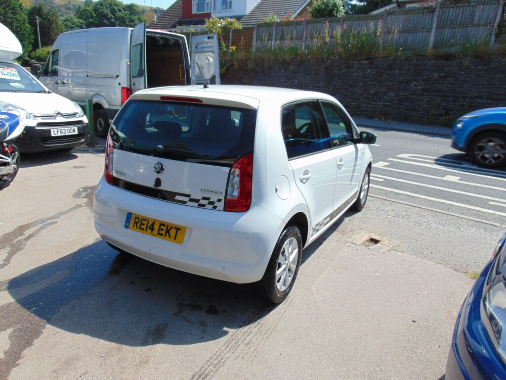 Skoda Citigo 1.0 Mpi Elegance Hatchback Asg Euro 5 White #4
