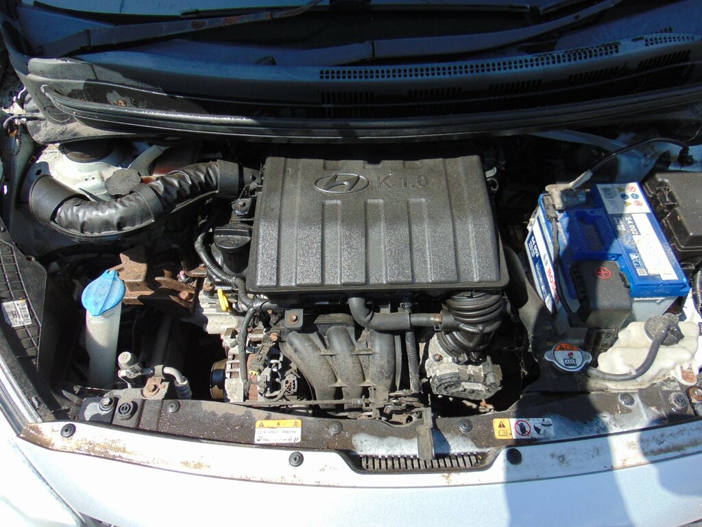 Hyundai I10 1.0 S Air Hatchback Euro 5 66 P Silver #5