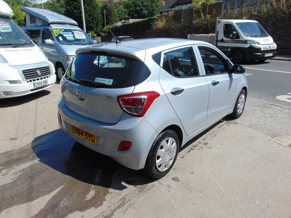 Hyundai I10 1.0 S Air Hatchback Euro 5 66 P Silver #3