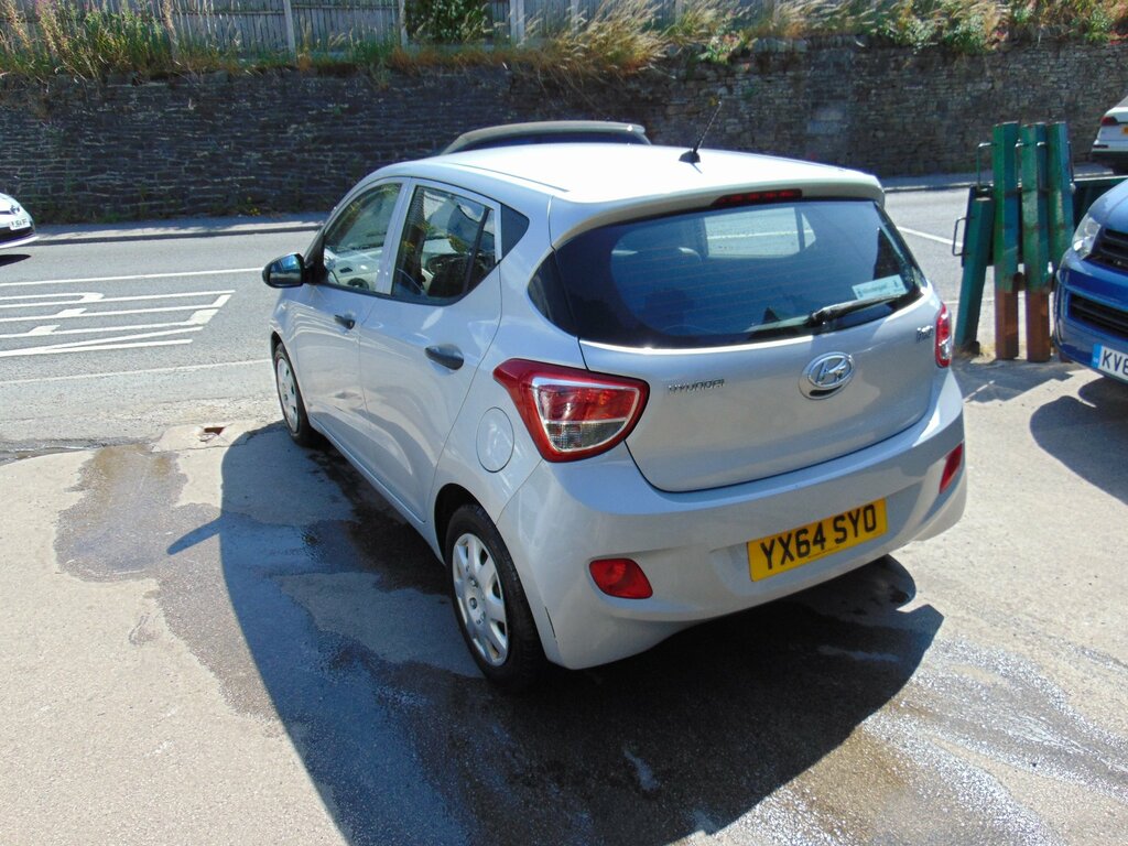 Hyundai I10 1.0 S Air Hatchback Euro 5 66 P Silver #2