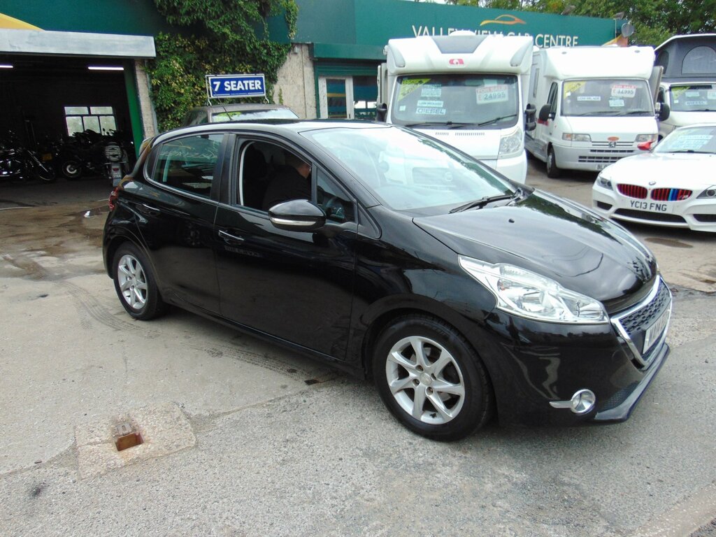 Peugeot 208 1.4 E-hdi Active Hatchback Egc Euro 5 Black