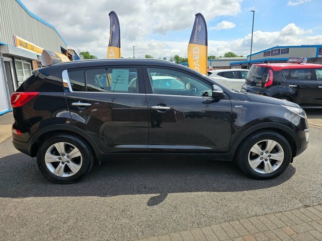Kia Sportage 2014 2.0 Crdi Kx-2 Suv Awd Euro 5 Black #5