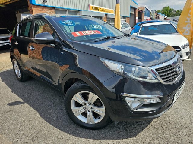 Kia Sportage 2014 2.0 Crdi Kx-2 Suv Awd Euro 5 Black