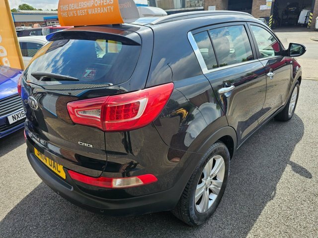 Kia Sportage 2014 2.0 Crdi Kx-2 Suv Awd Euro 5 Black #4