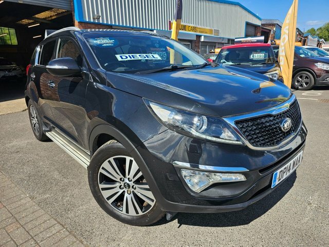 Kia Sportage 2014 1.7 Crdi Ecodynamics 3 Suv Black