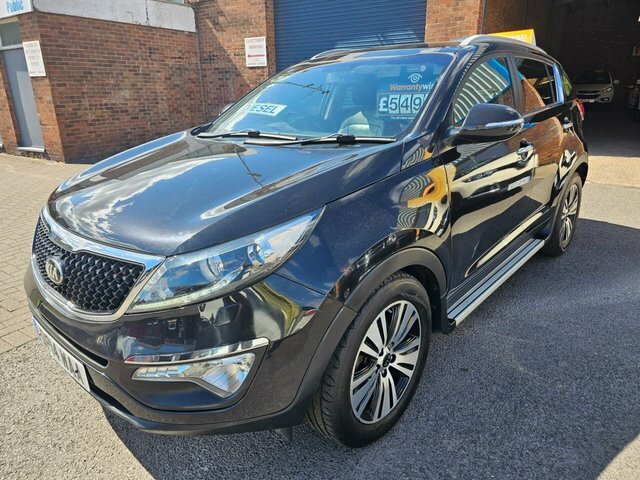 Kia Sportage 2014 1.7 Crdi Ecodynamics 3 Suv DP14WAA Black #2
