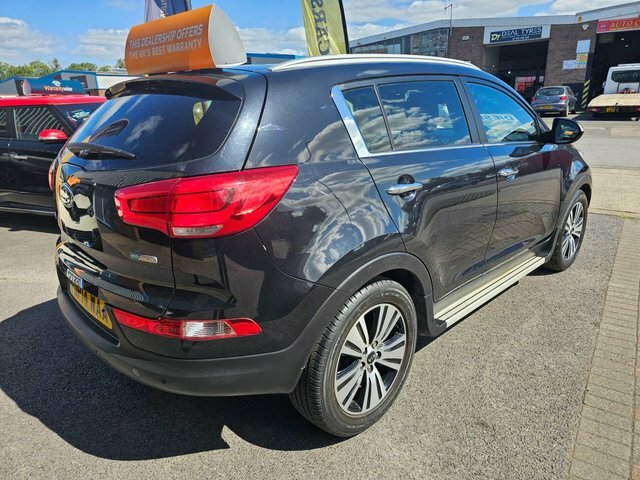 Kia Sportage 2014 1.7 Crdi Ecodynamics 3 Suv DP14WAA Black #4