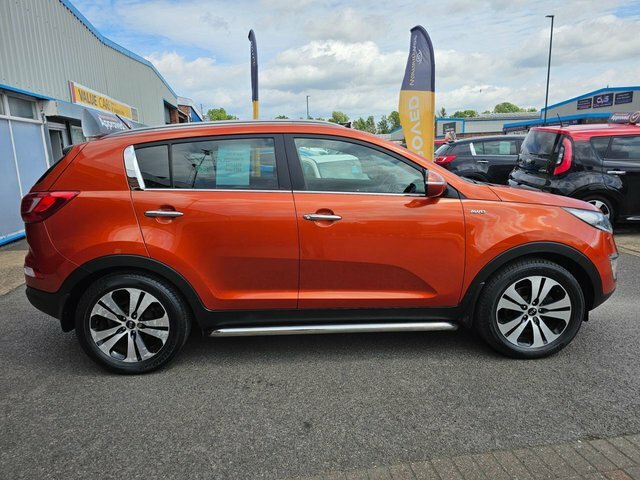 Kia Sportage 2013 2.0 Crdi Kx-3 Suv Awd Euro Orange #5